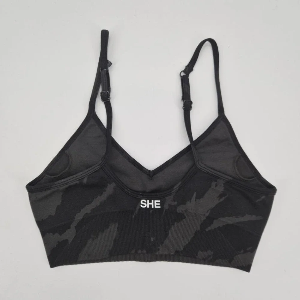 Darc sport black grey SHE Sports bra‎